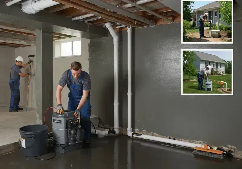 Basement Waterproofing and Flood Prevention process in Glen Gardner, NJ